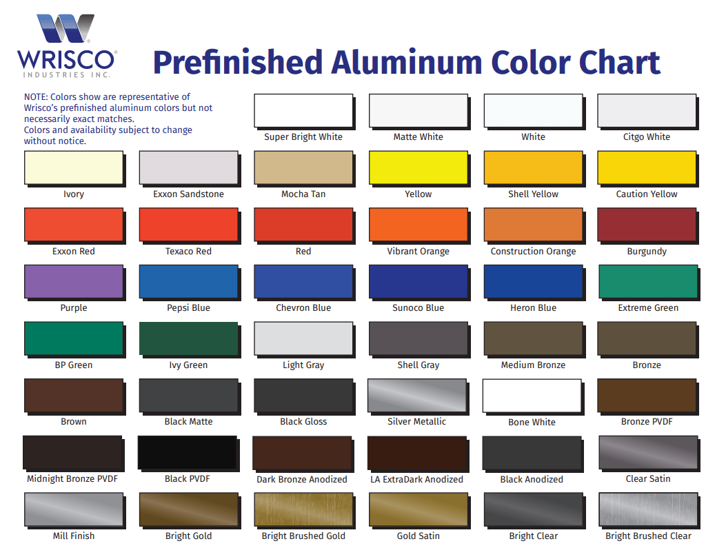 Anodized aluminum sheet colors for selection  Aluminum sheet metal, Metal  siding, Anodized
