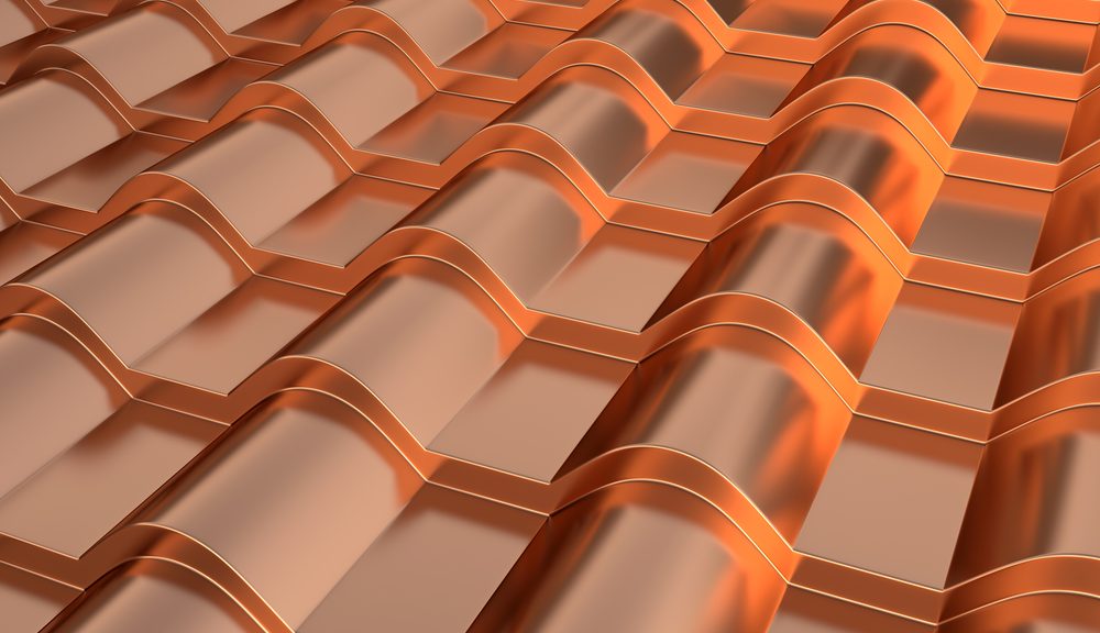 architectural copper roof