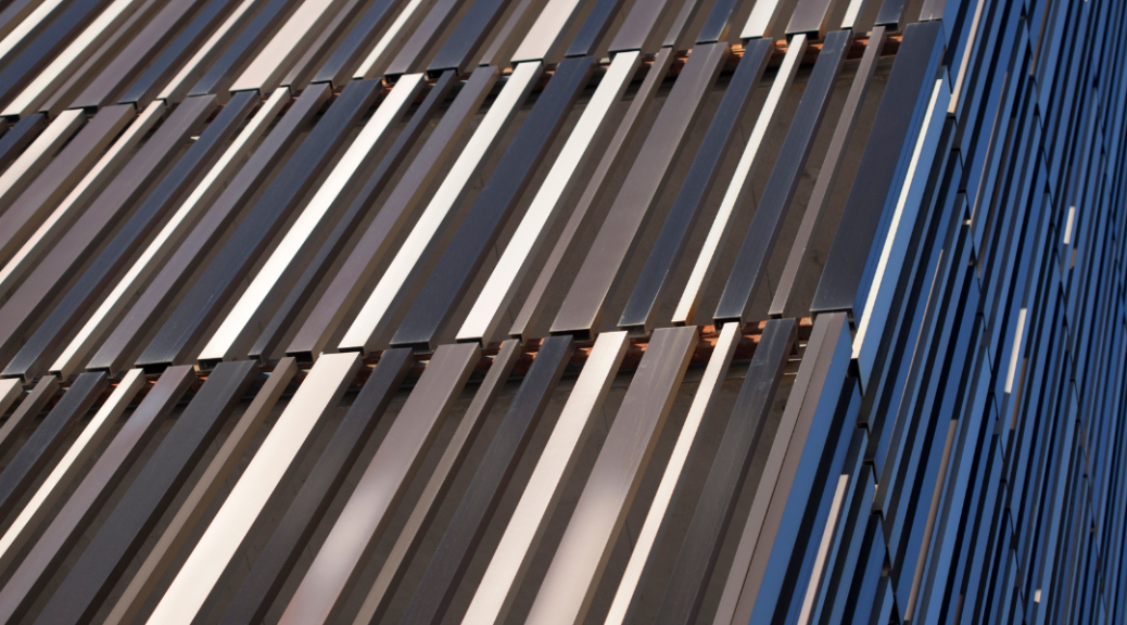 aluminum exterior cladding for large building